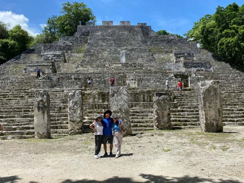 Bacalar: Calakmul ruins tour jungle and the bat volcano.. - Key Points