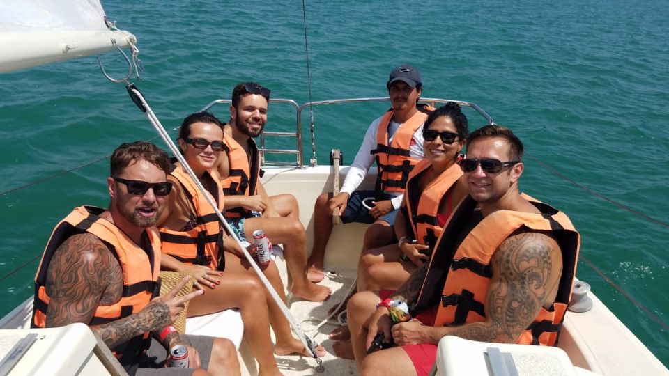 Bacalar: Group Sailing Trip With Swimming and Drinks - El Canal De Los Piratas