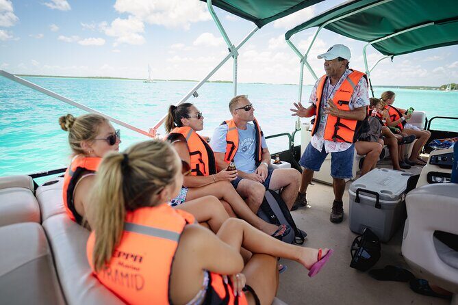 Bacalar Lagoon Private Boat Tour from Costa Maya ALL INCLUSIVE - Key Points