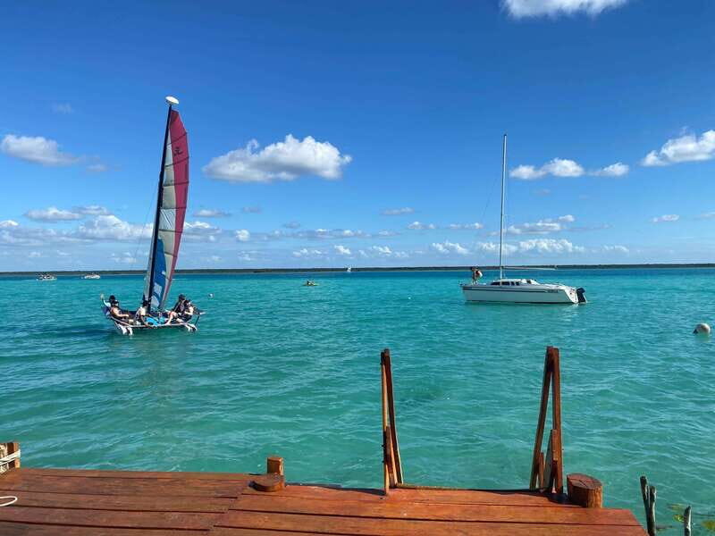 Bacalar: Sail Away with a Hobie Cat Catamaran - An In-Depth Look at the Bacalar Hobie Cat Tour