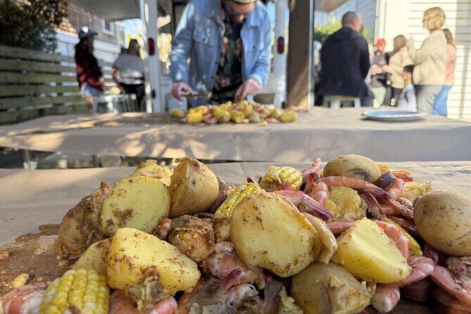 Backyard Shrimp Boil on Shem Creek - Backyard Shrimp Boil on Shem Creek — An Authentic Taste of Charleston