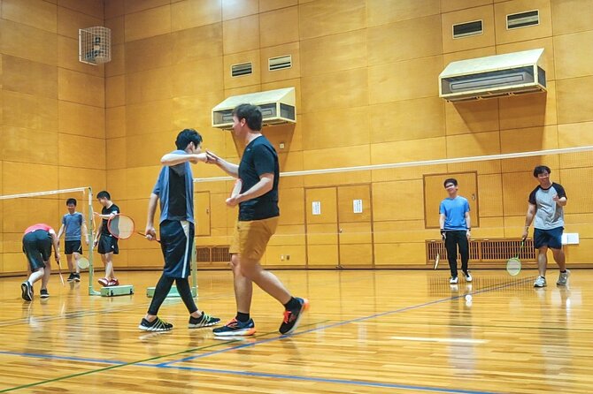 Badminton in Osaka With Local Players! - Public Transportation Proximity