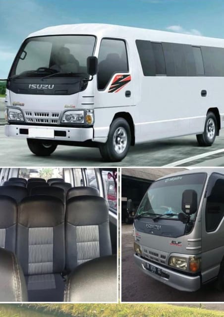 BALI - 12 Seat Van Charter Fullday 10 Hour - Inclusions
