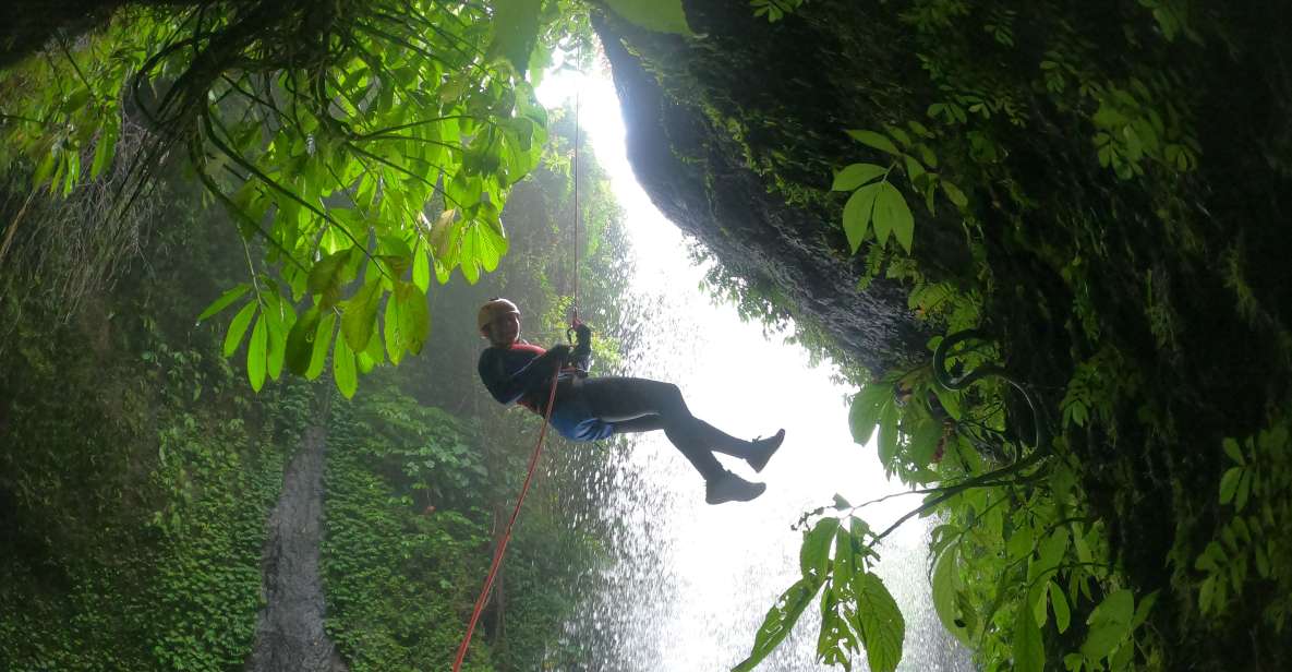 Bali: Alam Canyon The Natural Canyoning Adventure - Itinerary and Timings