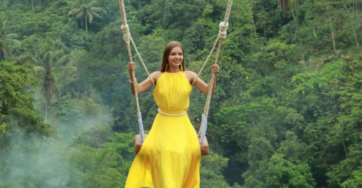 Bali: Aloha Ubud Swing With Optional Day Trip and Activities - Aloha Ubud Swing