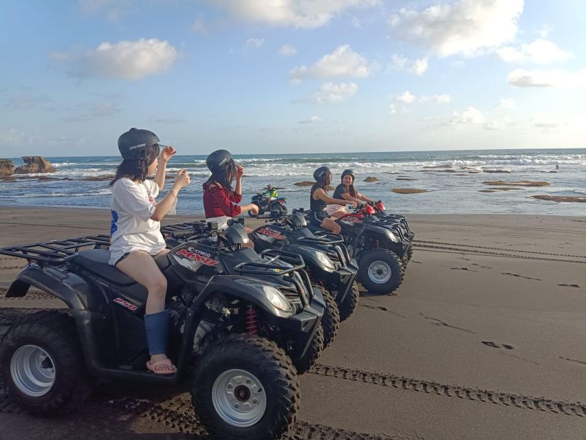 Bali: ATV Quad Bike Ride Beach Experience With Lunch - Pickup and Accessibility