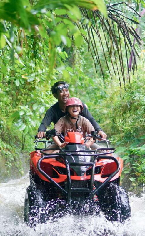 Bali ATV ride through River, Cave, Waterfall and Jungle - Key Points