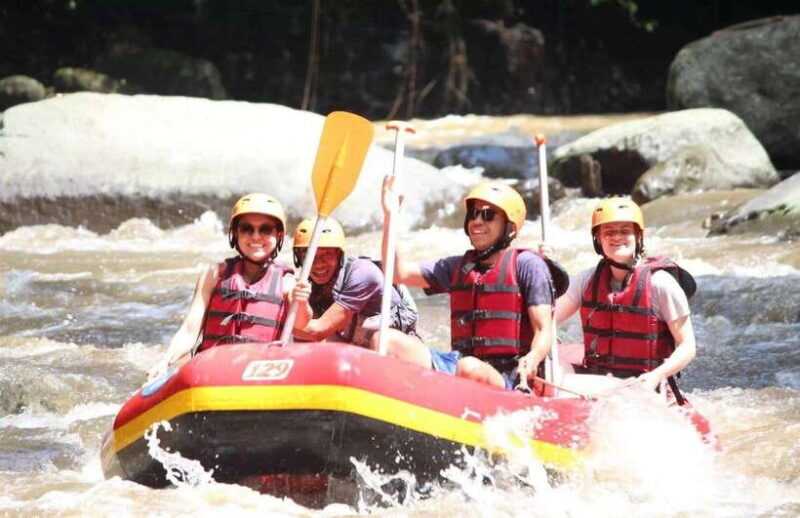 Bali: Ayung River White Water Rafting with Buffet Lunch - Key Points