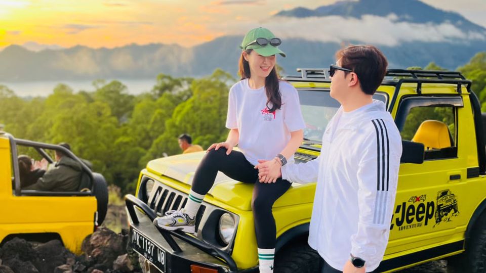 Bali: Batur Sunrise 4x4 Jeep Tour & Hot Springs - Coffee Plantation Visit