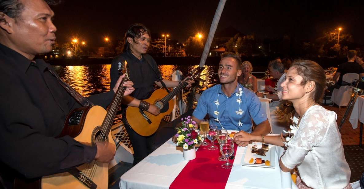 Bali Benoa: 5-Course Romantic Dinner Cruise With Live Music - Transportation Options