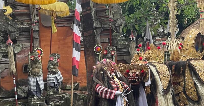 Bali Best of Ubud Surounding Tour With Barong & Keris Dance - Itinerary Highlights