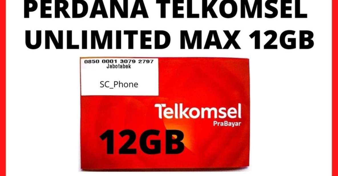 Bali: Data SIM Card Delivered at Ngurah Rai Airport or Hotel - Additional Services