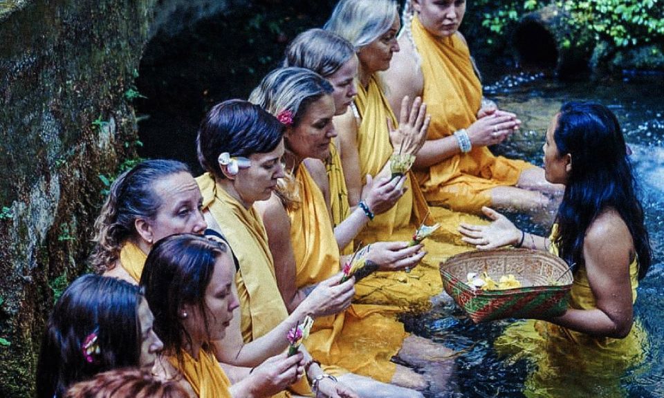 Bali: Full-Day Private Water Temple Ritual & Yoga Class - Visiting the Water Temple