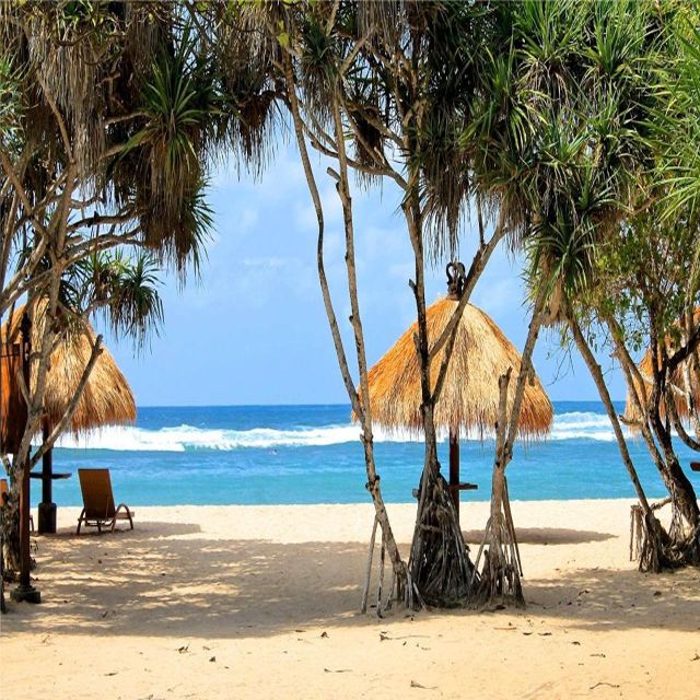 Bali: Garuda Wisnu Kencana Cultural Park, Beaches, Uluwatu Temple, Kecak Dance Performance, and Dinner at Jimbaran Bay - Discover Tanjung Benoa Beach and Water Blow