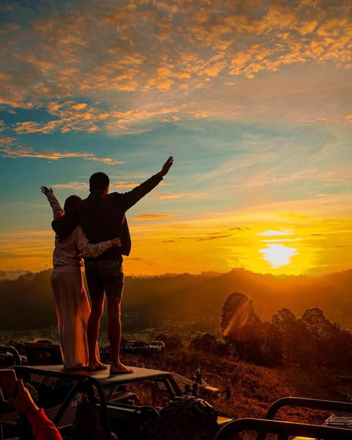 Bali: Highlights Jeep Tour Best Sunrise Views With Transfers - Pickup and Transportation
