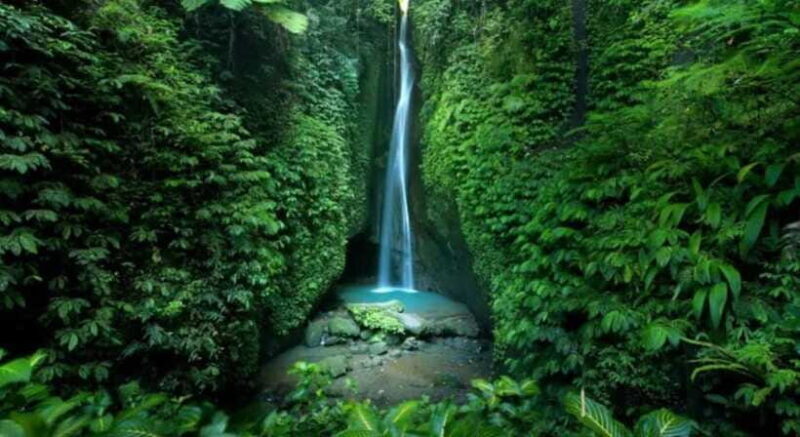 Bali: Jatiluwih Rice Terraces, Water Temple, Waterfall Tour - Leke Leke Waterfall: A Hidden Gem