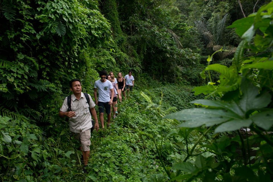 Bali: Jungle Trek and River Rafting With Lunch - Discovering Temples and Groves