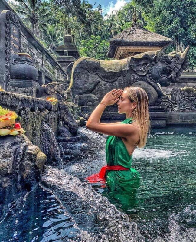 Bali: Kintamani Cafe, Waterfall, Temple and Cretya Ubud Tour - Authentic Experiences and Visual Highlights