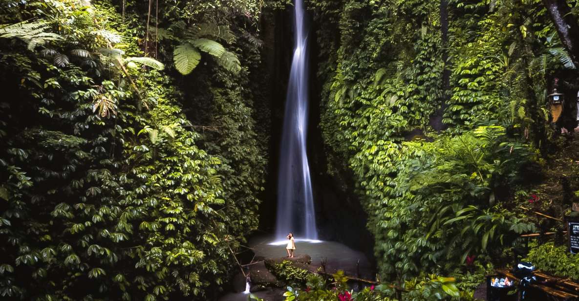 Bali: Leke-Leke Waterfall, Monkey Forest & Jungle Swing Tour - Leke-Leke Waterfall