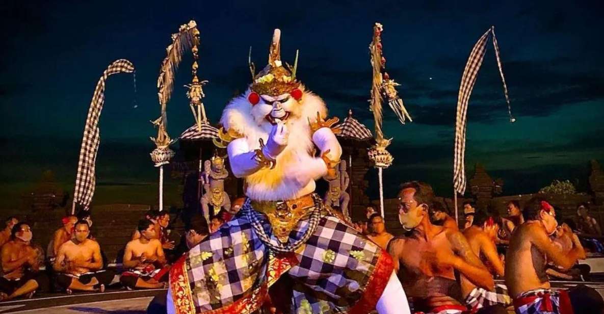 Bali: Melasti Beach Sunset & Kecak Dance Show Tour - Kecak Fire Dance