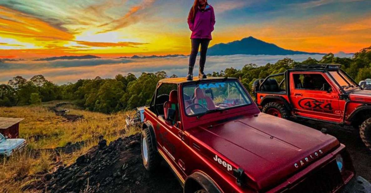 Bali: Mount Batur 4WD Jeep Sunrise & Hot Spring Optional - Panoramic Views From the Viewpoint