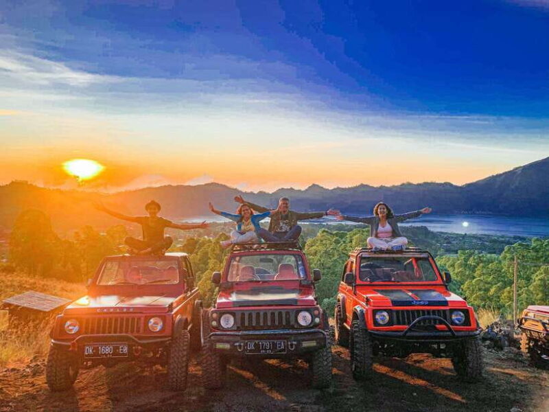 Bali: Mount Batur Jeep Sunrise with Transfers & Breakfast - Key Points
