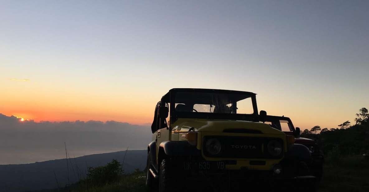 Bali: Mount Batur Sunrise Jeep Adventure With Jungle Swing - Unique Volcano Experience