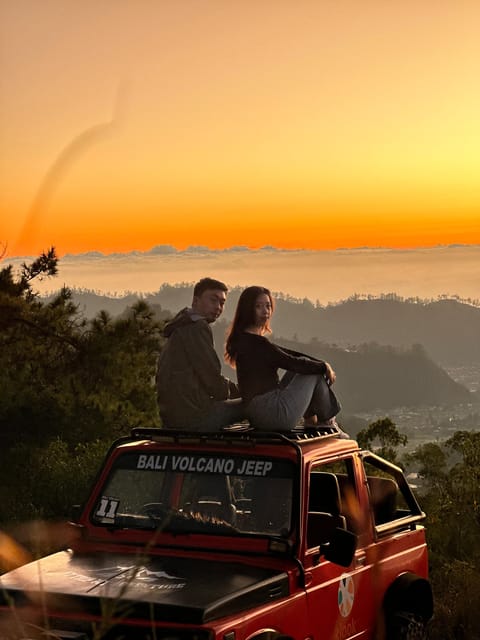 Bali: Mt Batur Jeep Sunrise W/ Hot Springs & Floating Temple - Volcano and Lava Exploration