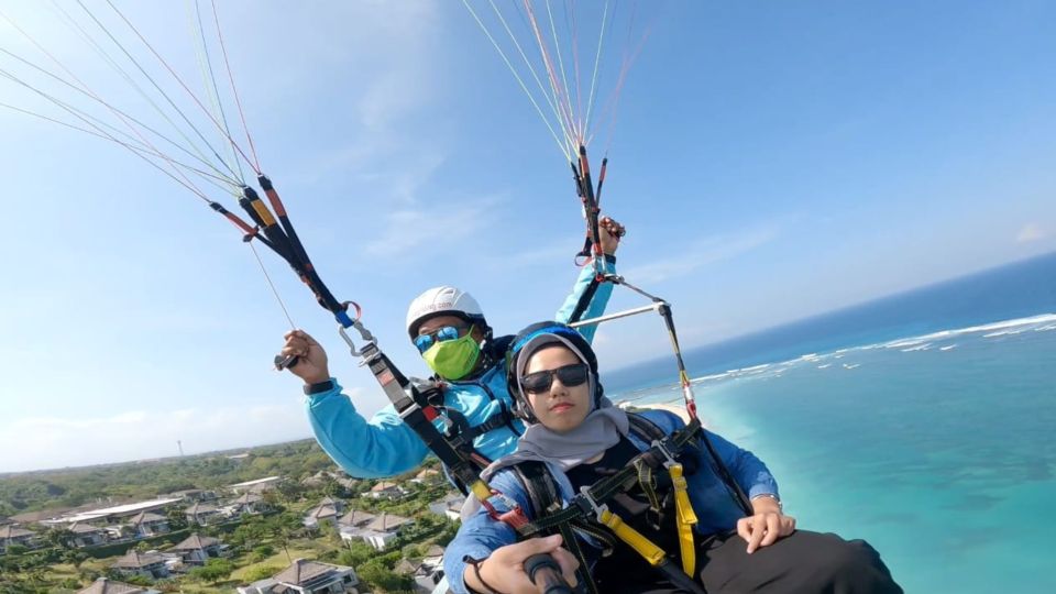 Bali: Nusa Dua Tandem Paragliding With Gopro - Key Points