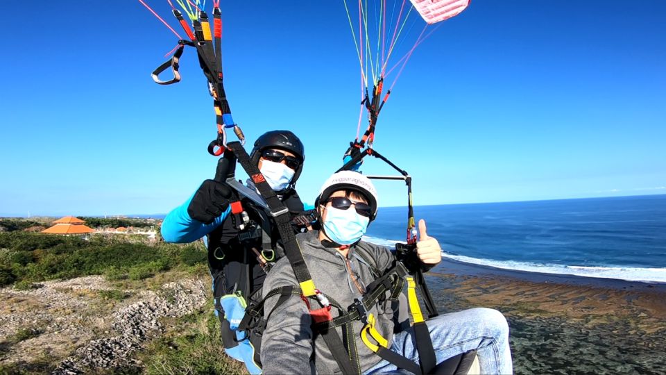 Bali: Nusa Dua Tandem Paragliding With Gopro - GoPro Aerial Capture