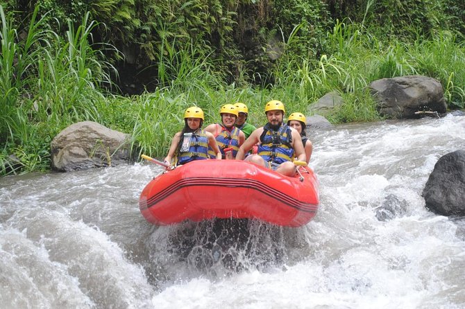 Bali Rafting + Zipline at Telaga Waja River With Transfer and Lunch - Pickup Locations and Times