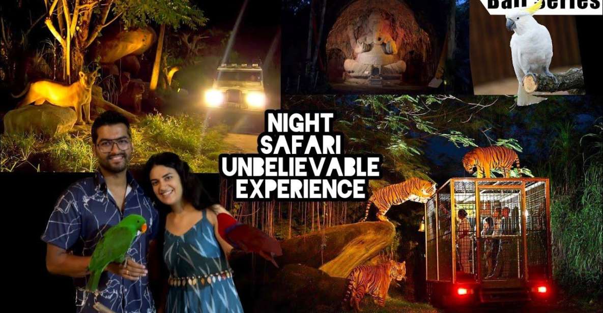 Bali: Return Private for Night Safari Bali Safari Marine - Booking and Reservations