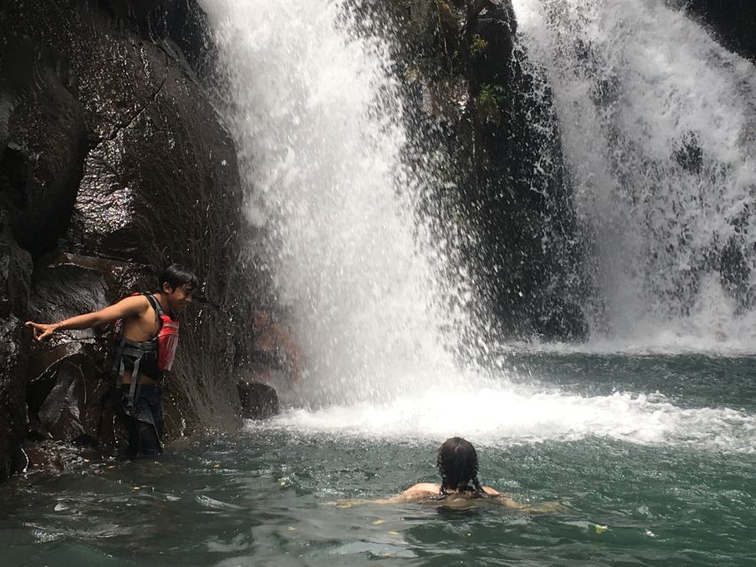 Bali: Sambangan Waterfalls Trekking, Sliding, & Jumping Trip - Blue Lagoon and Secret Garden