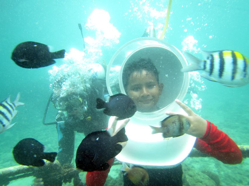 Bali: Sea Walker Under Water Experience - Interactive Fish Feeding