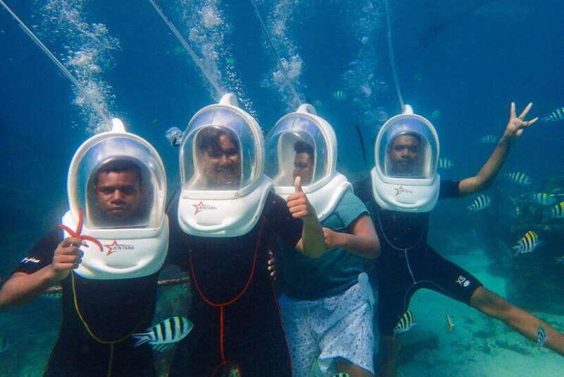 Bali: Sea Walker Water Sport Experience with Hotel Transfer - Authentic Insights from Reviews