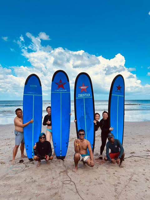 Bali: Seminyak Beach Surf Lesson Experience 2 Hour - Meeting Point