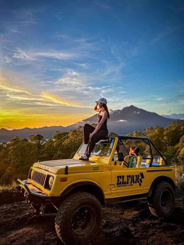 Bali: Shared Mount Batur Jeep Sunrise with Hot Springs - The Journey to Mount Batur