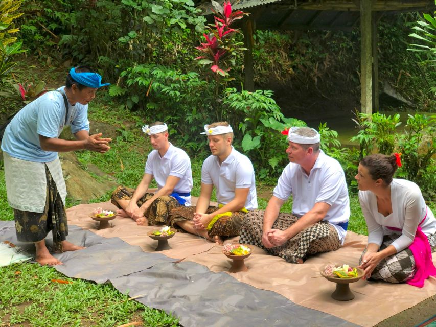 Bali Spiritual: Blessing Ceremony, Pristine Nature, Transfer - Included in the Tour