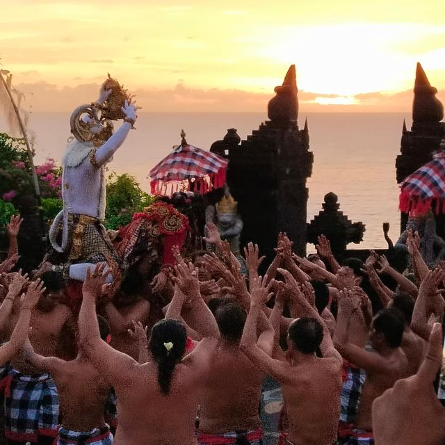 Bali Sunset: Uluwatu Kecak Dance With Return Transfer - Key Points