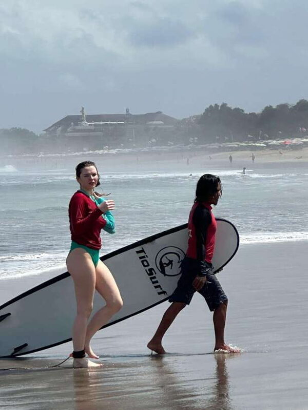 Bali: Surfing Lesson at Legian Beach by Tio Surf - An Authentic Bali Surfing Experience