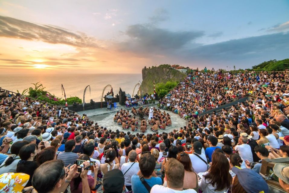 Bali: Tanah Lot, Uluwatu & Kecak Fire Dance With Sunset - Padang Beach