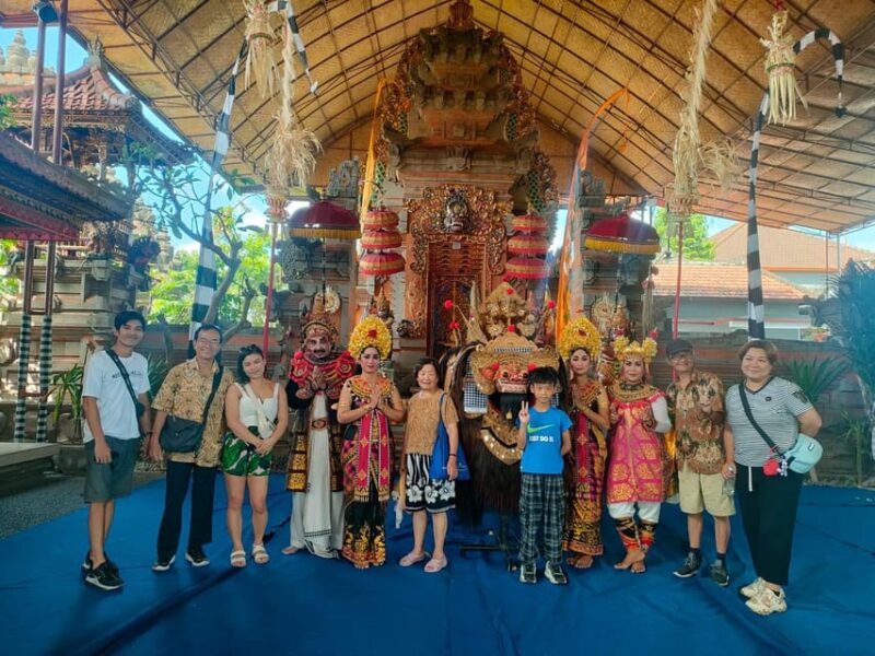 Bali: Ubud Full-Day Tour With Barong Dance Performance - Tegenungan Waterfall Visit