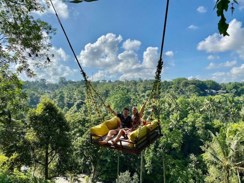 Bali: Ubud Swing & Waterfall Tour - Exploring Nungnung Waterfall