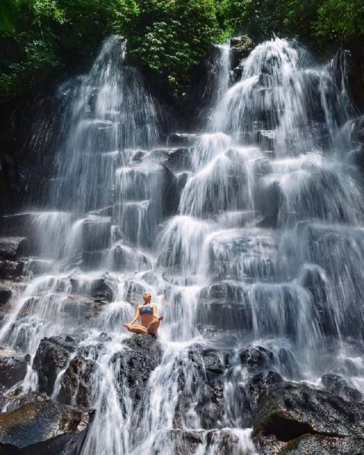 Bali: Ubud Waterfalls, Rice Terraces & Jungle Swing Tour - Tibumana Waterfall