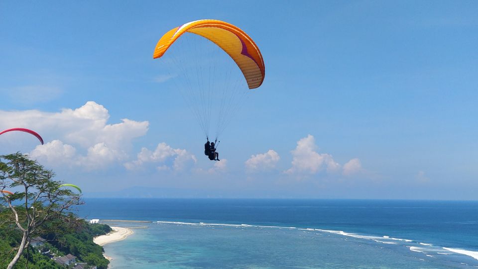 Bali: Uluwatu or Nusa Dua Beach Paragliding Experience - Key Points