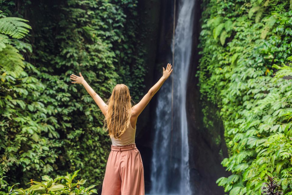Bali: Water Temple, Waterfalls and Unesco Rice Terraces Tour - Banyumala Waterfalls