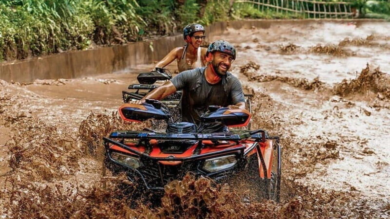 Bali Waterfall Gorilla Cave ATV, Rafting and Monkey Forest - Key Points