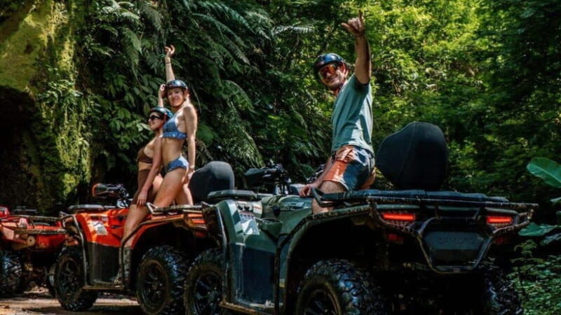 Bali Waterfall Gorilla Cave ATV, Rafting and Monkey Forest - Detailed Breakdown of the Itinerary