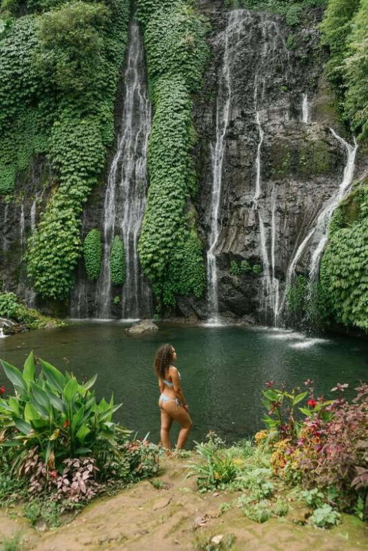 Balis Iconic Waterfalls, Rice Terraces & Sunset at La Brisa - Key Points  