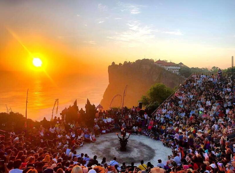 Bali:uluwatu temple and kecak fire dance all inclusive - Key Points